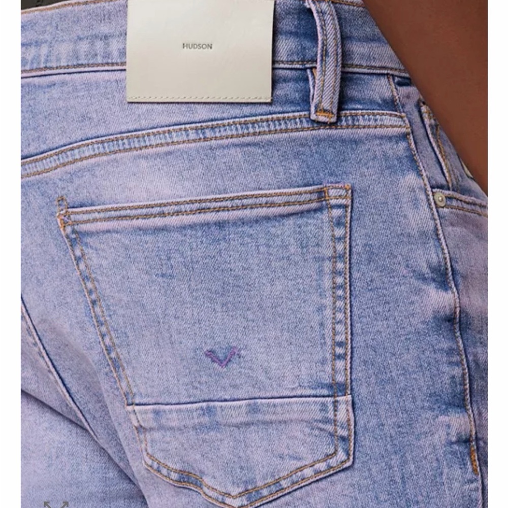 NWT Hudson Walker Kick Flare Boot Cut Jeans in Violet - Picture 4 of 13